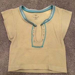 RARE Out From Under Go For Gold Seamless Top